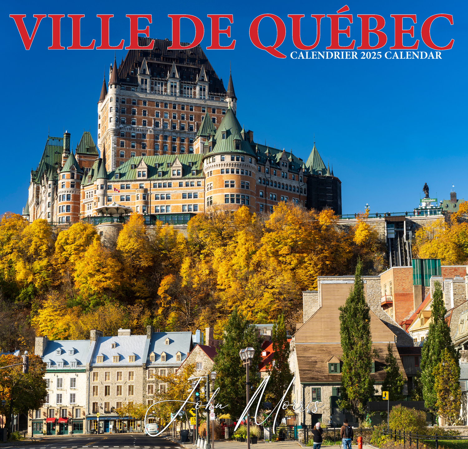 2025 Quebec Wall Calendrier/Calendar