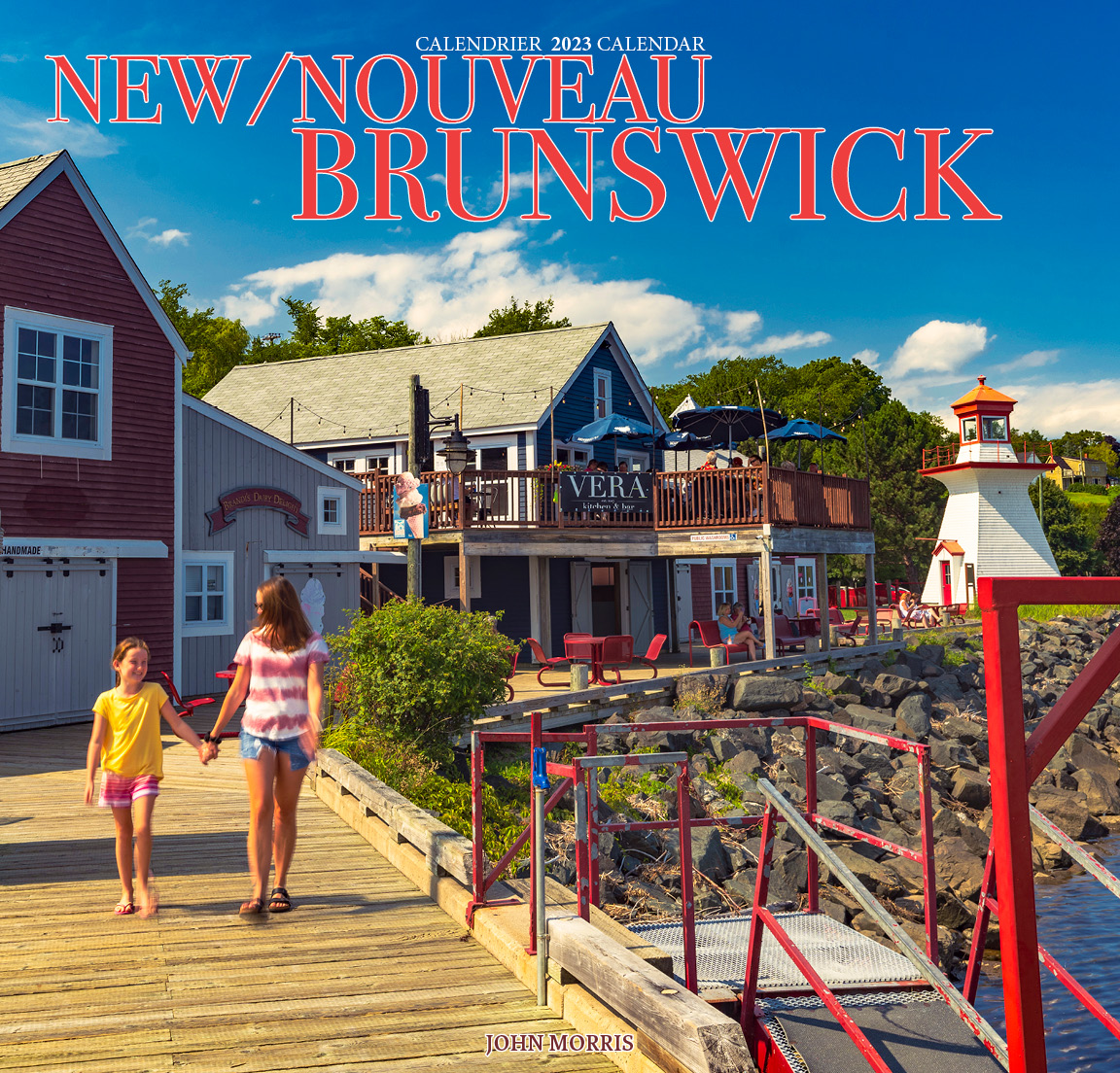 2023 Nouveau/New Brunswick Large Wall Calendar