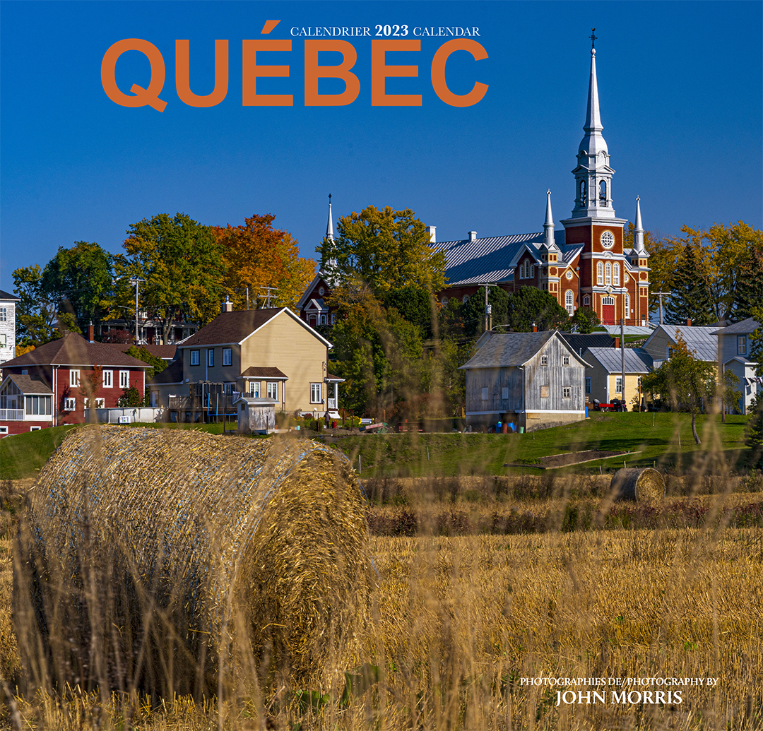 2023 Quebec Wall Calendrier/Calendar