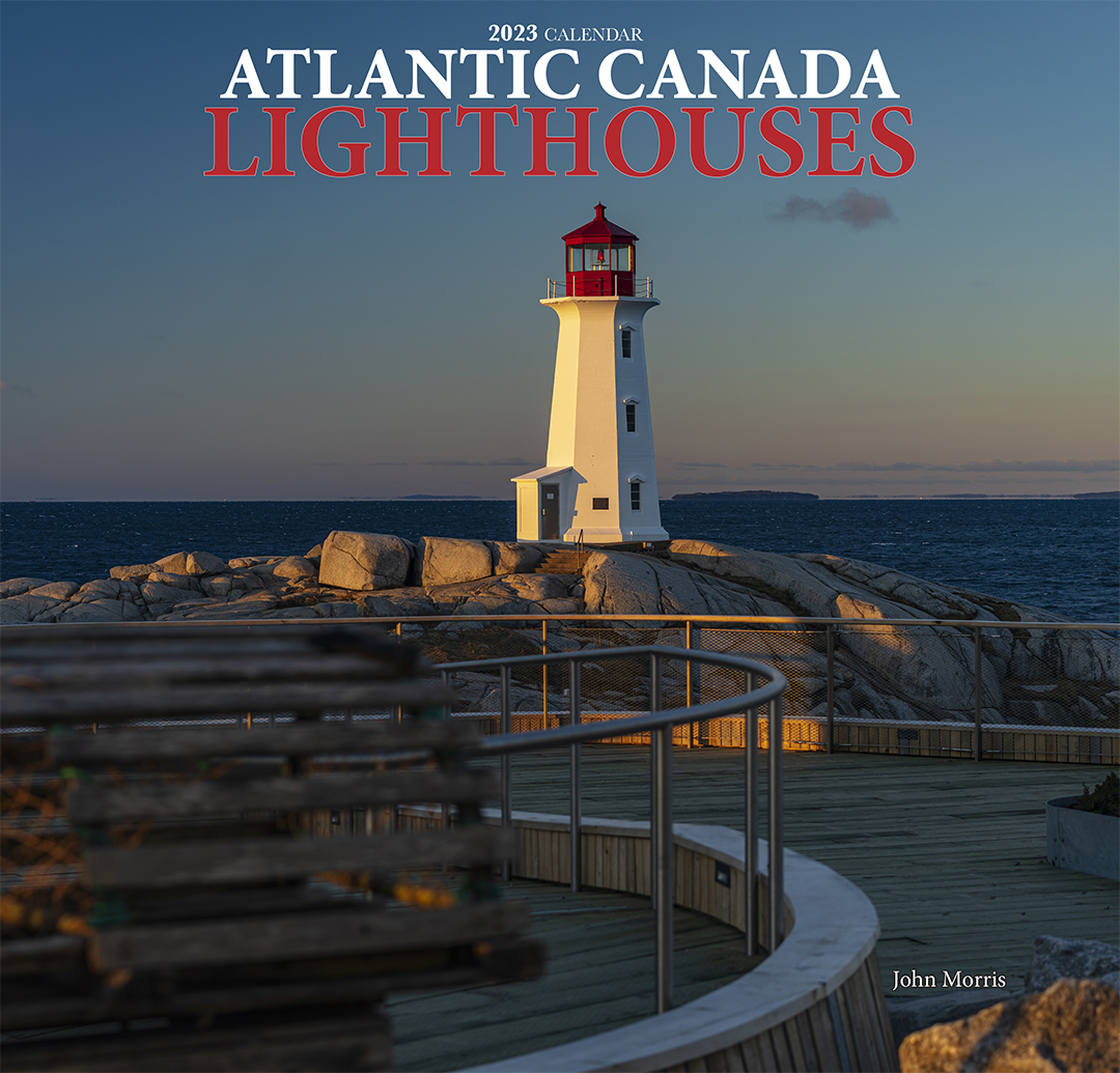 2023 Atlantic Canada Lighthouses Large Wall Calendar