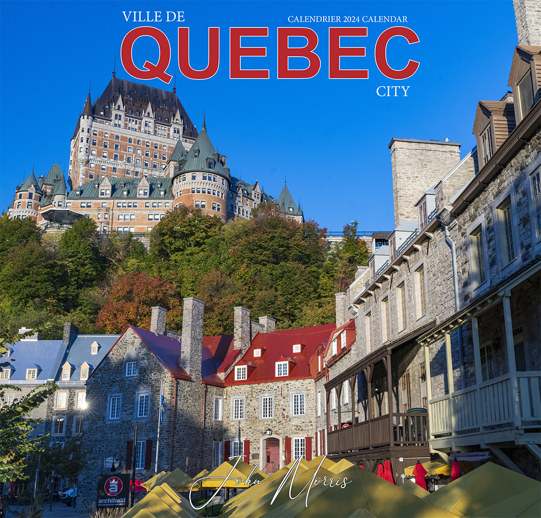 2024 Quebec Wall Calendrier/Calendar